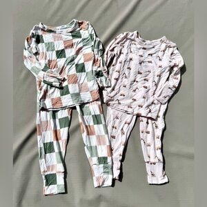 👷‍♂️ Posh Peanut Pajama Set Bundle Size 2t